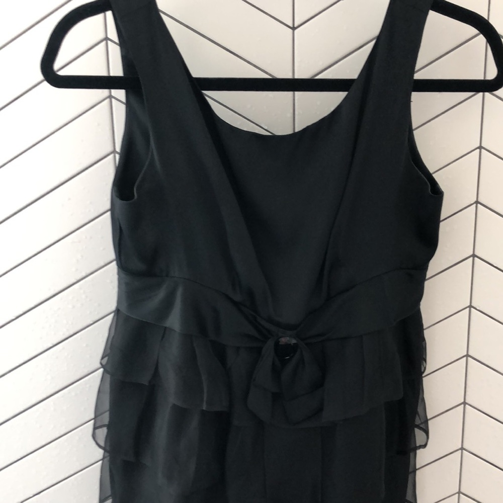 Anthropologie Corey Lynn Carter tiered ruffles dress size 4 prom dress wedding - Picture 4 of 12
